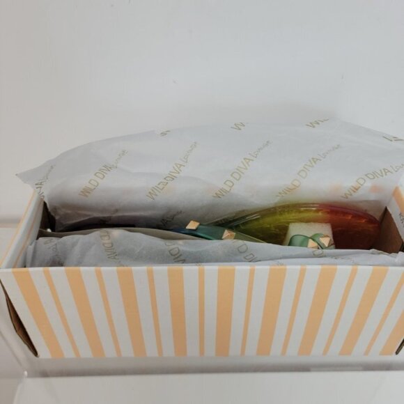 Wild Diva Studded Rainbow Sandals - Picture 6 of 6